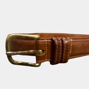 Vintage COACH 6600 Harness Belt | British Tan Glove Tanned Leather | Sz 34